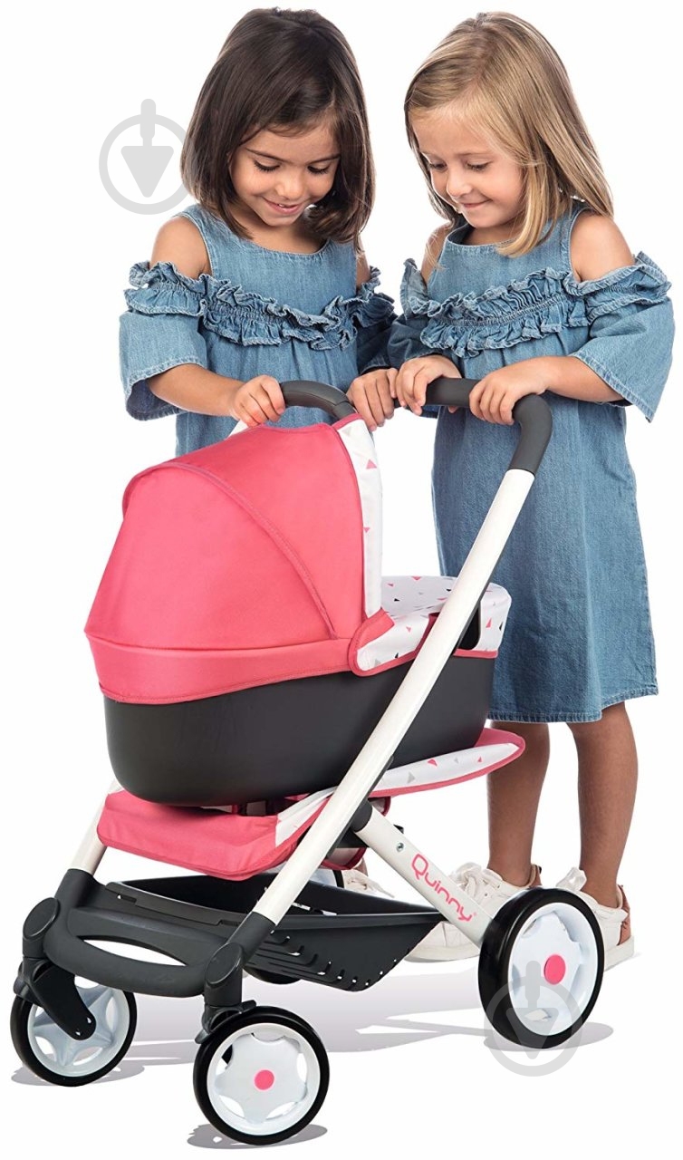 Коляска для кукол Smoby Maxi-Cosi & Quinny 3 в 1 со съемной люлькой 253198 - фото 3