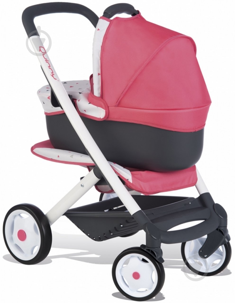Коляска для кукол Smoby Maxi-Cosi & Quinny 3 в 1 со съемной люлькой 253198 - фото 1
