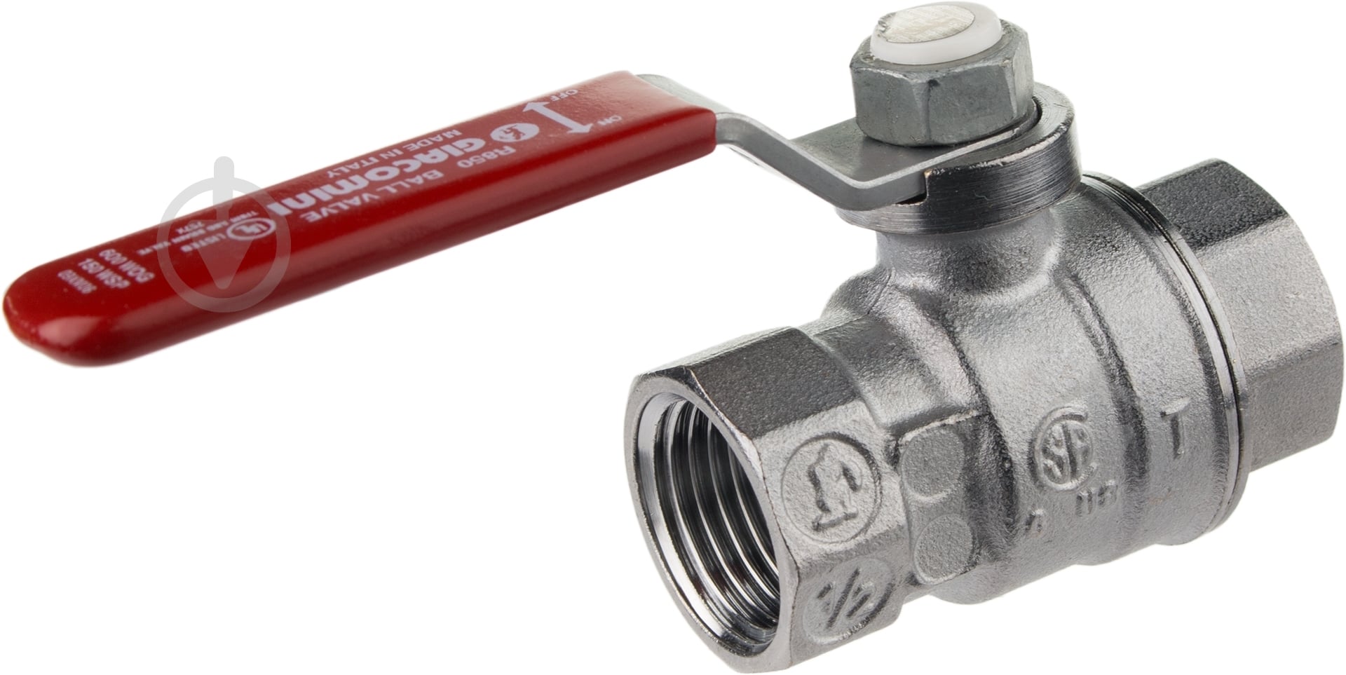 Кран шаровой Giacomini 1/2" ВВ ручка - фото 2 Кран шаровой Giacomini 1/2" ВВ ручка - фото 2