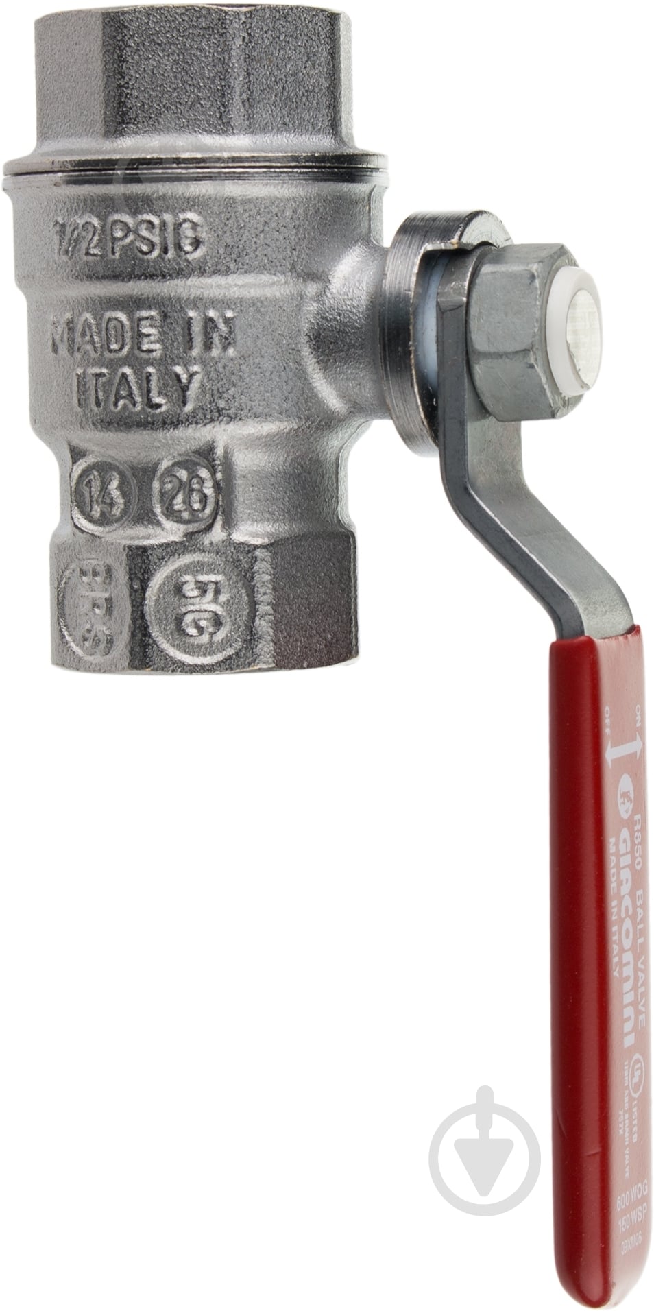 Кран шаровой Giacomini 1/2" ВВ ручка - фото 3 Кран шаровой Giacomini 1/2" ВВ ручка - фото 3