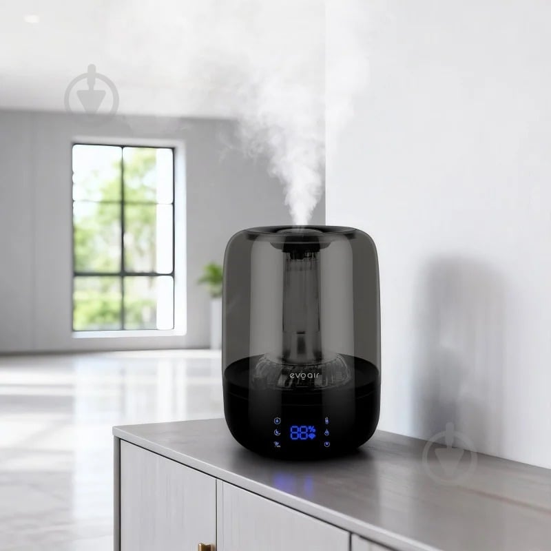 Увлажнитель воздуха EvoAir LUNO BLACK (LUNOBL) - фото 5