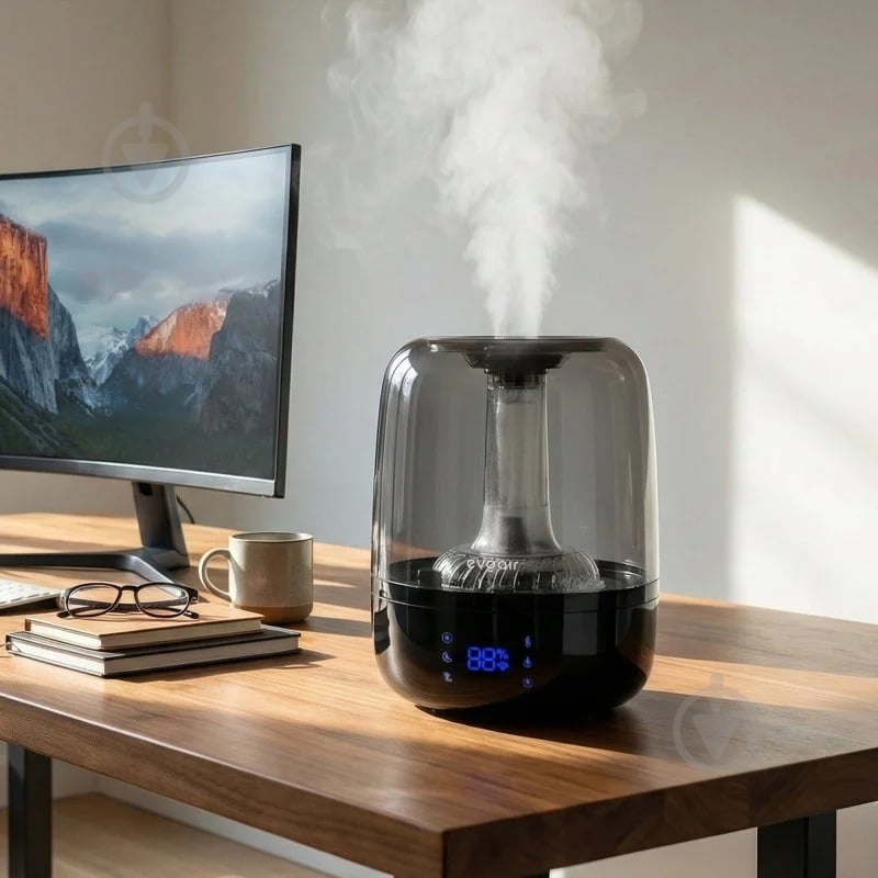 Увлажнитель воздуха EvoAir LUNO BLACK (LUNOBL) - фото 3