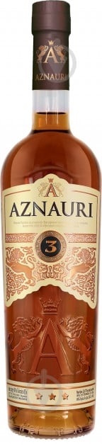 Бренди AZNAURI 3 года 0,5 л - фото 1