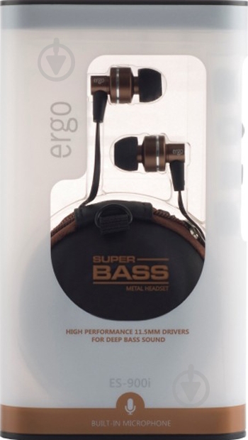 Гарнітура Ergo ES-200i bronze - фото 4 Гарнітура Ergo ES-200i bronze - фото 4