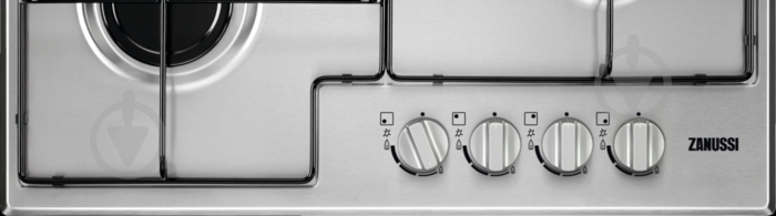 Варочная поверхность газовая Zanussi GPZ262SS - фото 2 Варочная поверхность газовая Zanussi GPZ262SS - фото 2