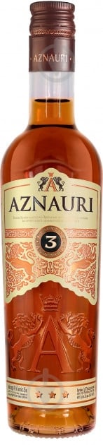 Коньяк AZNAURI 3 года 0,25 л - фото 1