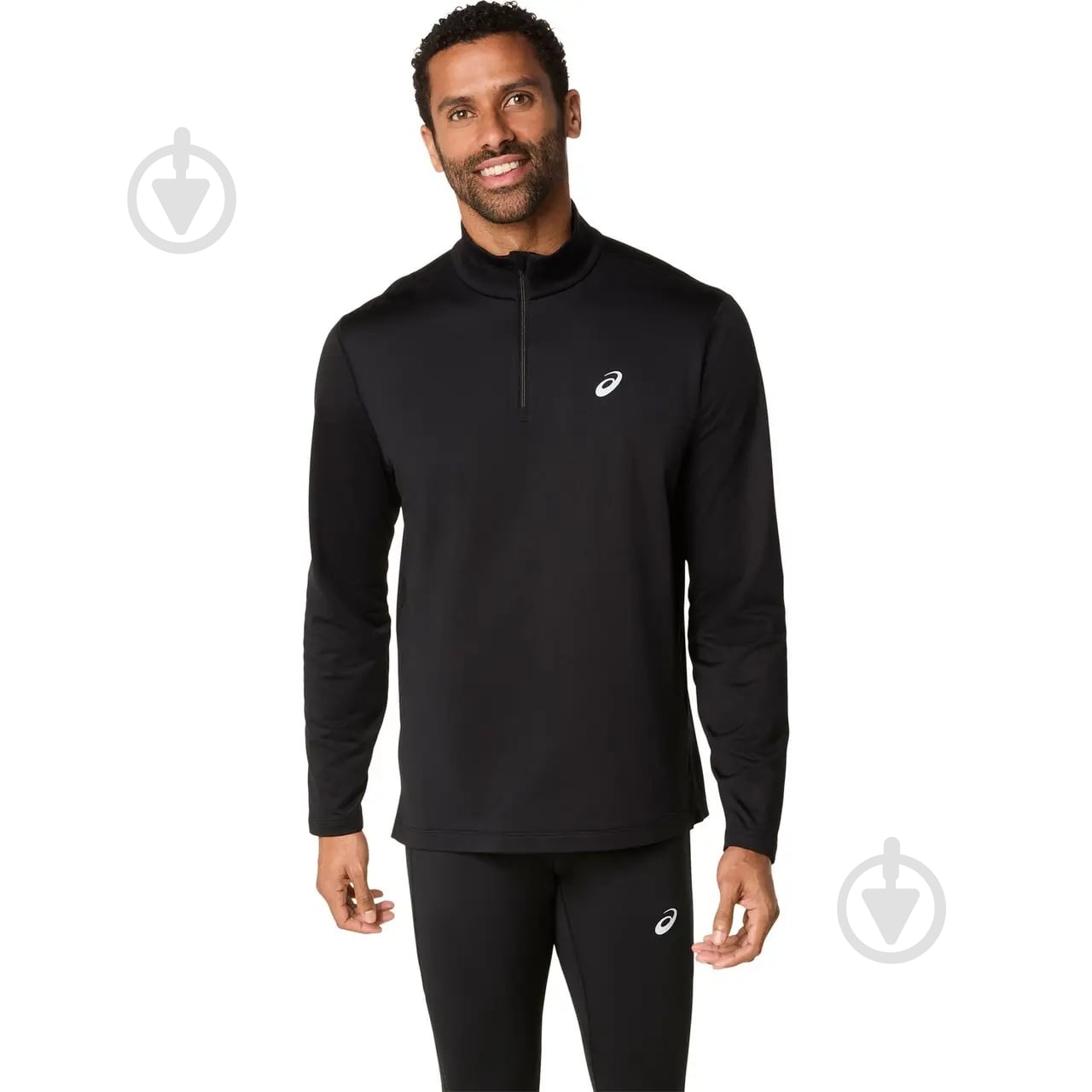 Джемпер Asics CORE LS 1/2 ZIP WINTER TOP 2011D369-001 р.M чорний - фото 1