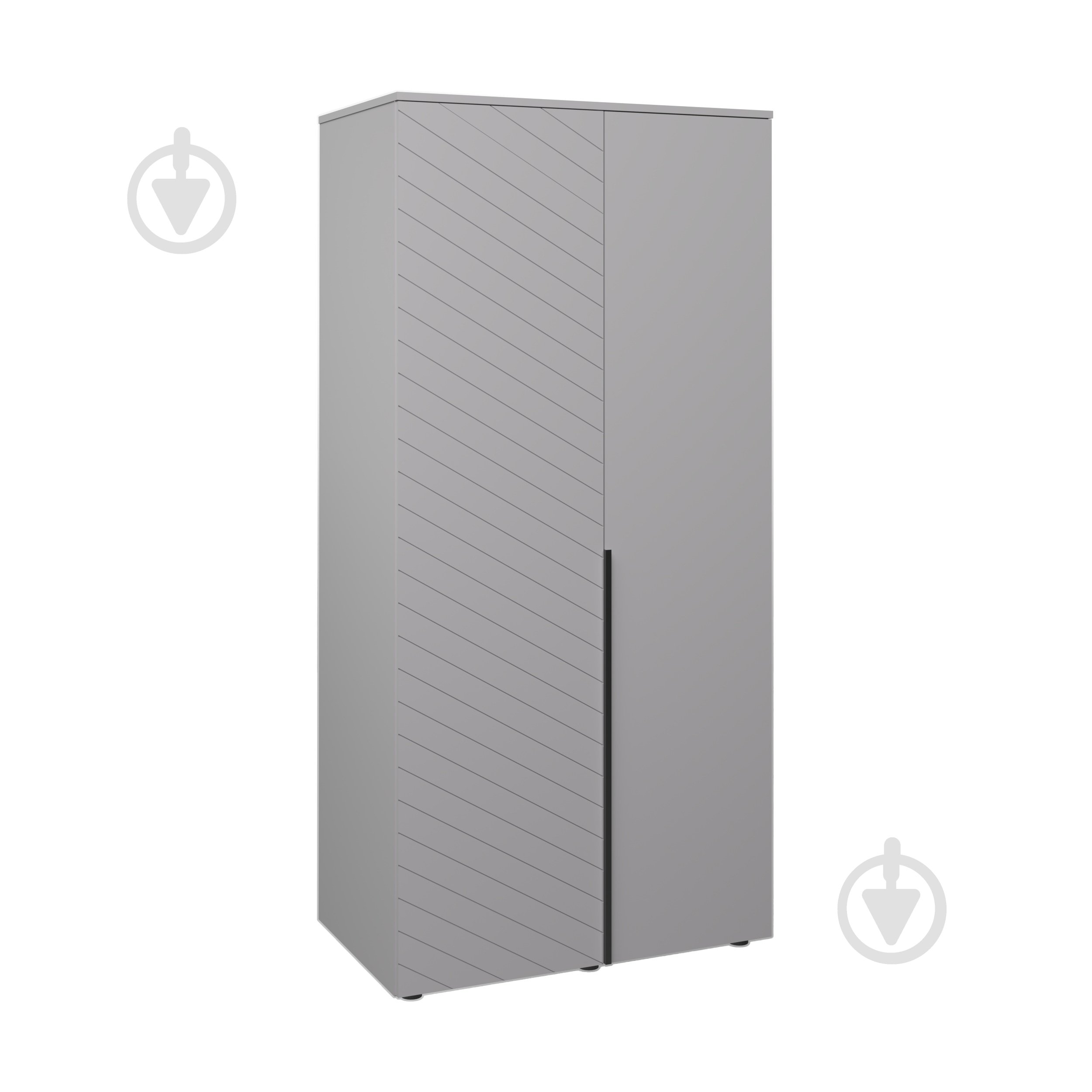 Шкаф Вісент Шайн 2дв белая аляска - фото 1 Шкаф Вісент Шайн 2дв белая аляска - фото 1