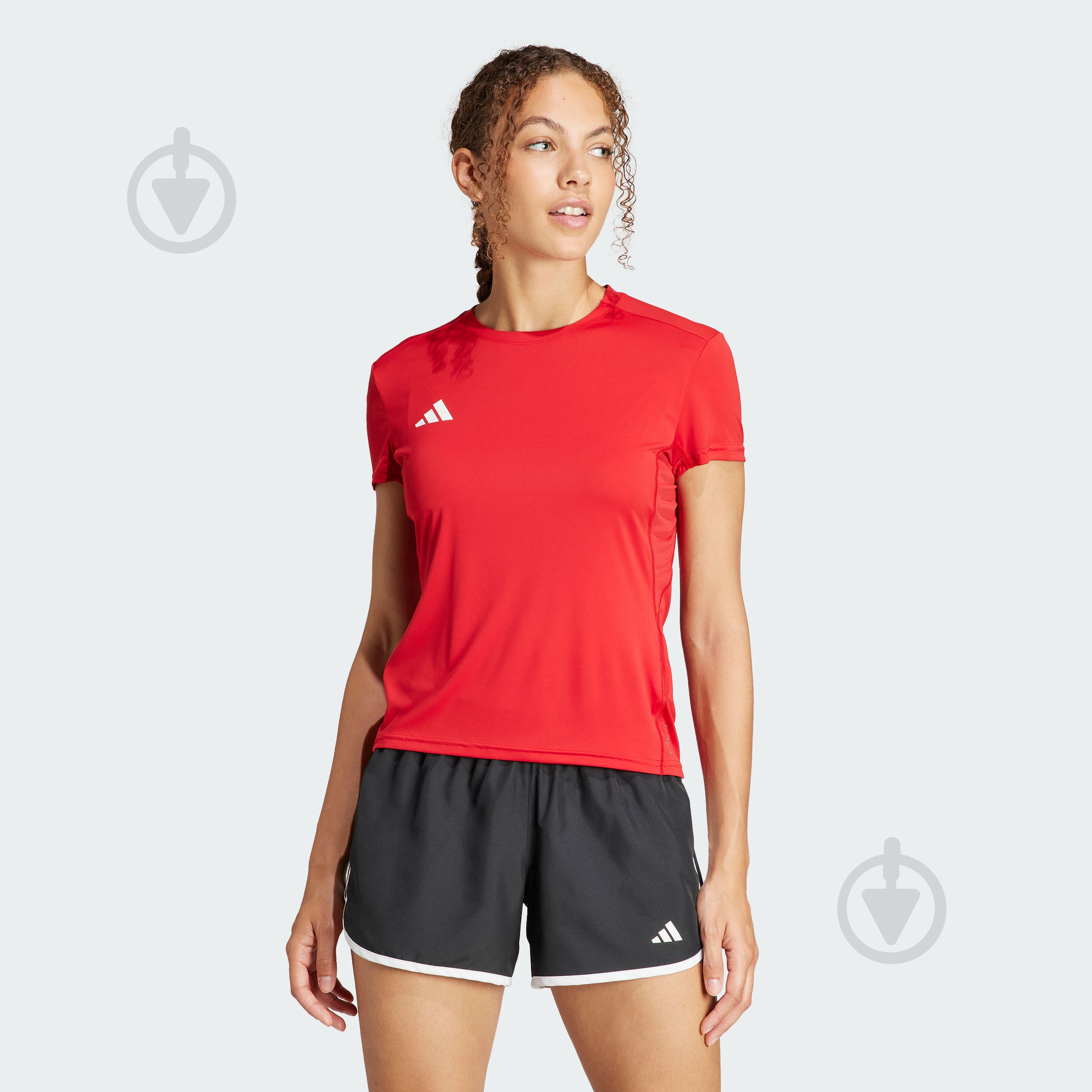 Футболка Adidas ADIZERO E TEE IT1824 р.M красный - фото 1