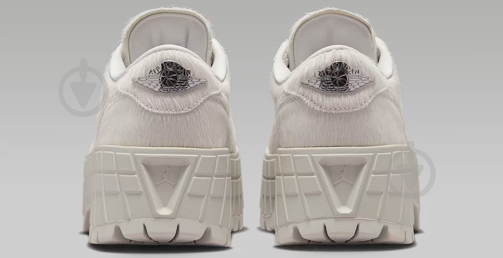 Кроссовки женские демисезонные Jordan W AIR 1 BROOKLYN LOW IB7210-001 р.36,5 светло-серые - фото 4