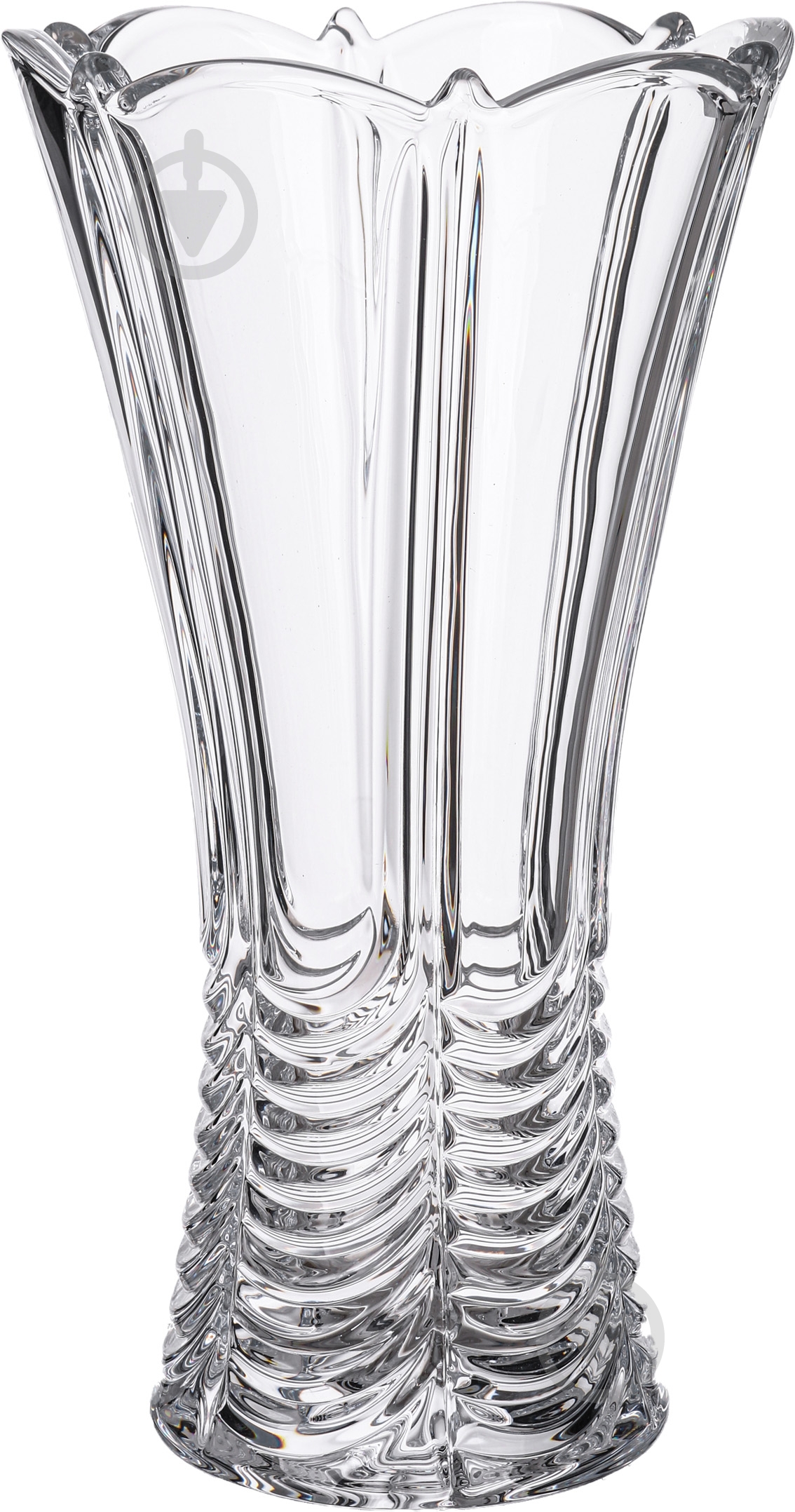Ваза скляна Bohemia Orion 30 см 30 см прозора ORION 89001/0/99001/300 vase - фото 1