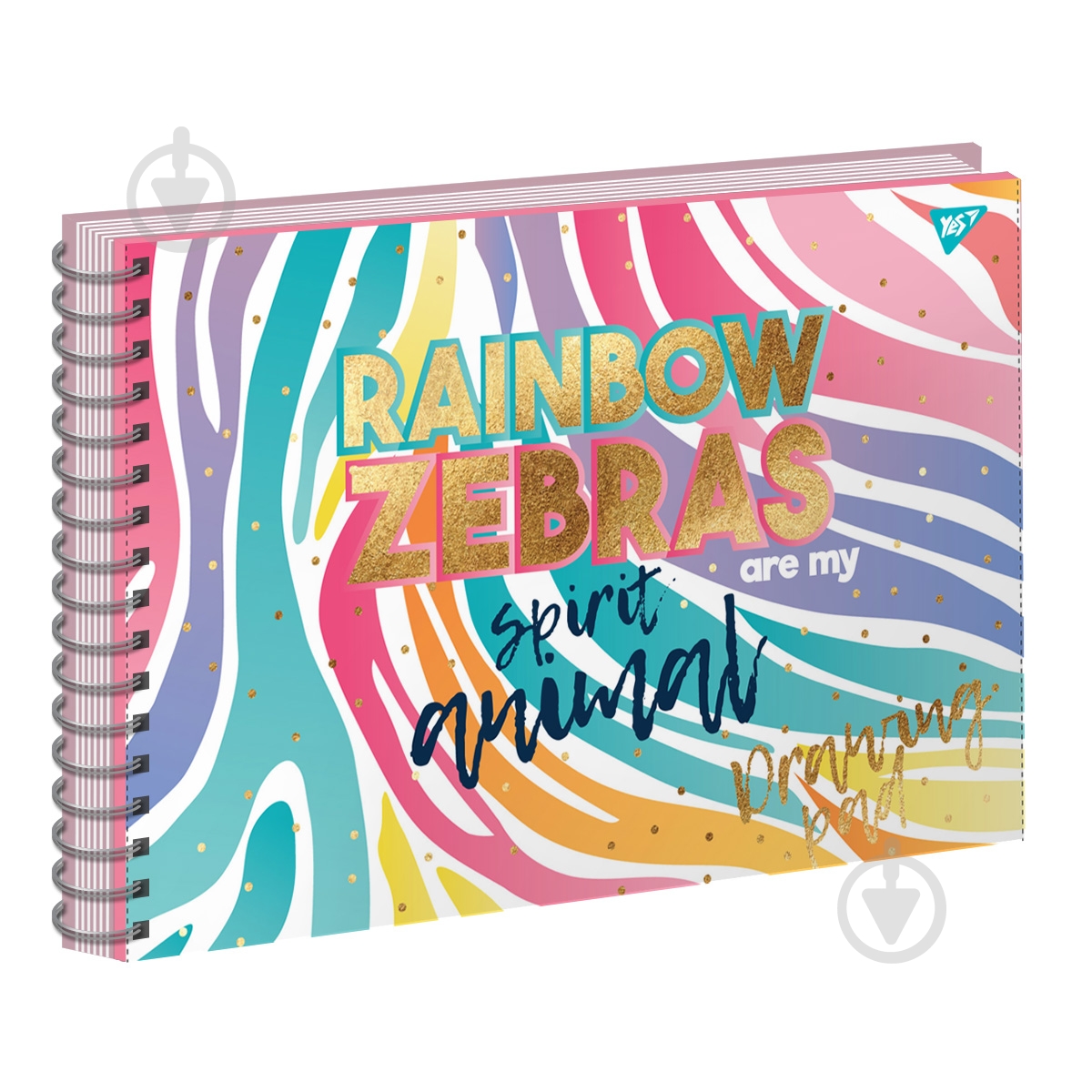 Набір альбомів для малювання Rainbow А4 20 аркушів 3 шт. на спіралі 130447 YES - фото 3 Набір альбомів для малювання Rainbow А4 20 аркушів 3 шт. на спіралі 130447 YES - фото 3