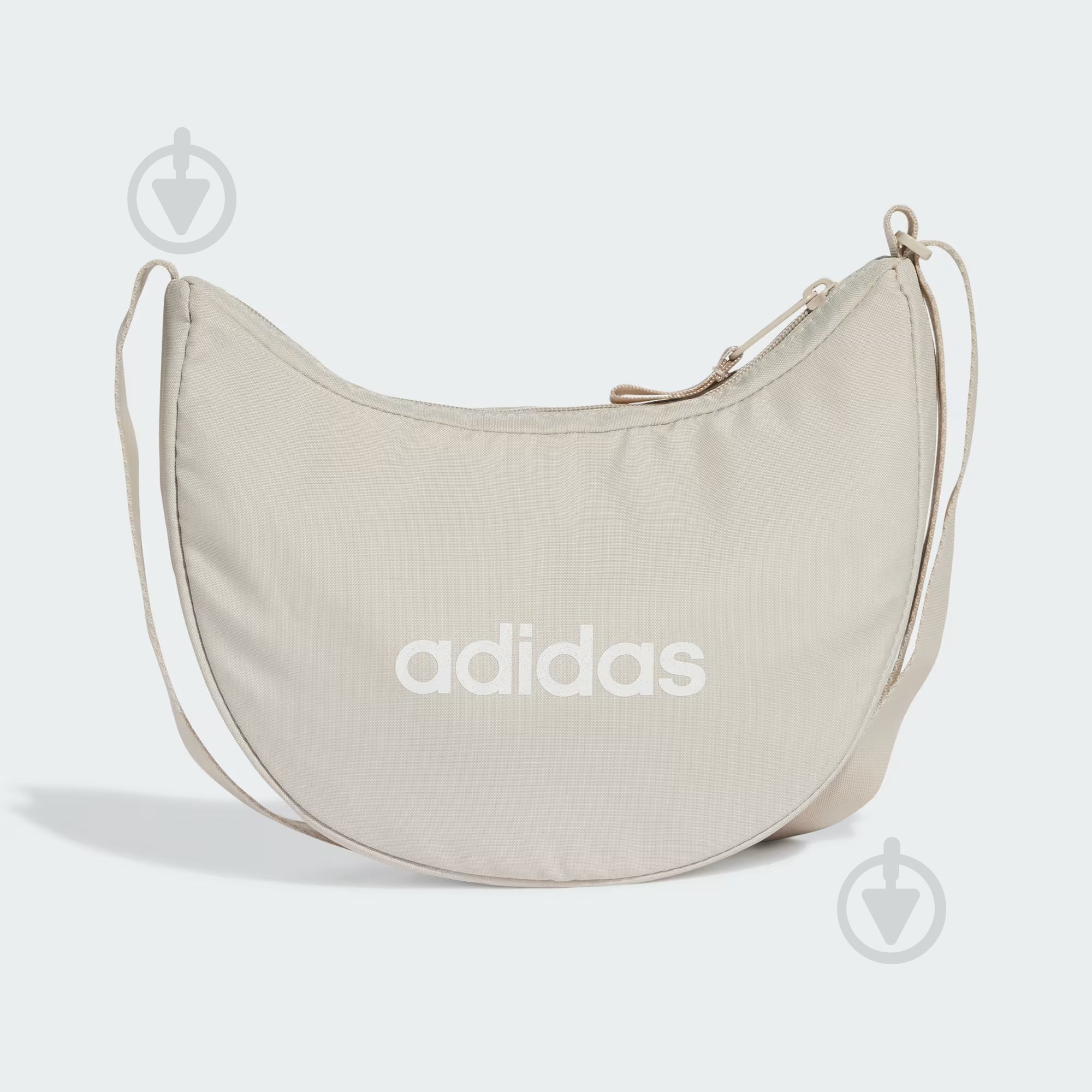 Сумка Adidas Linear Essentials Pouch JD1789 2,25 л бежевый - фото 1
