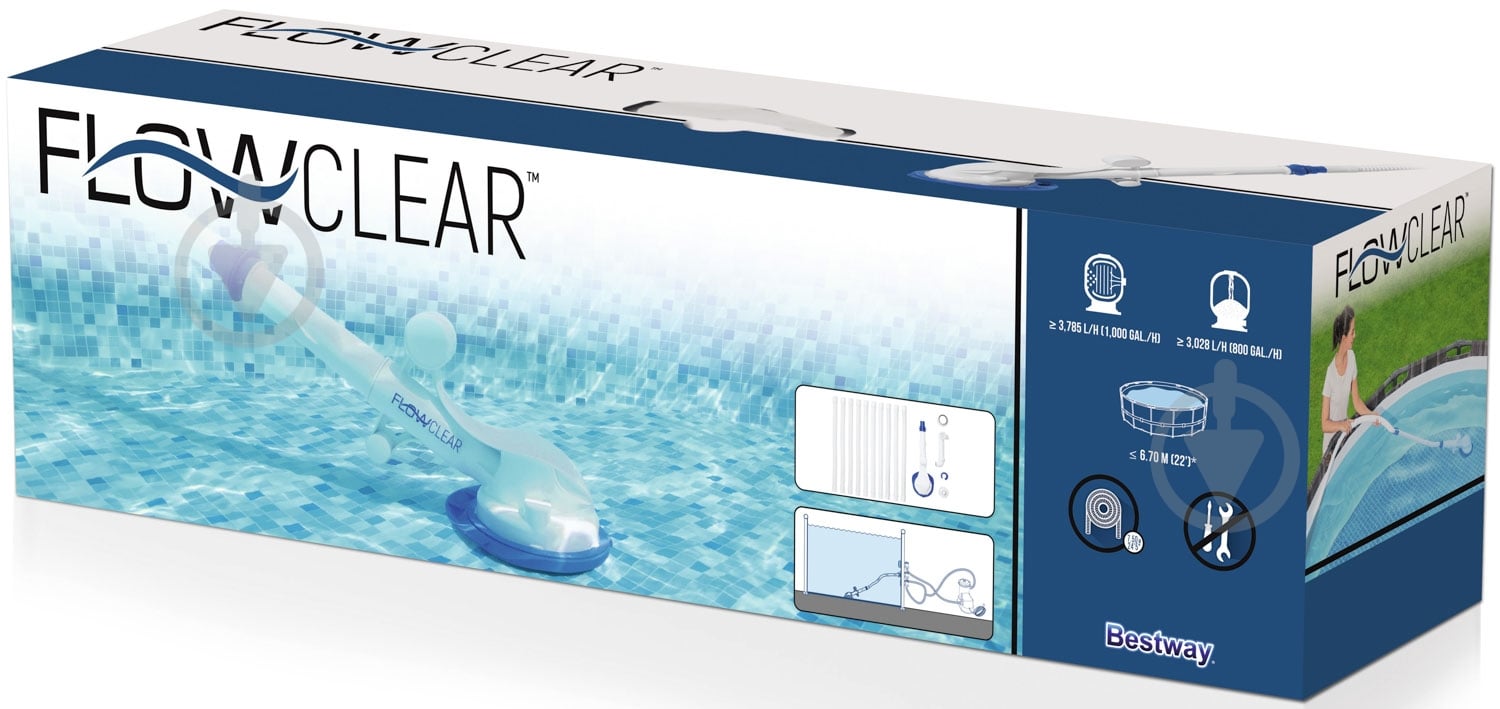 Набор для чистки бассейна Bestway AquaSweeper 58628 - фото 8 Набор для чистки бассейна Bestway AquaSweeper 58628 - фото 8