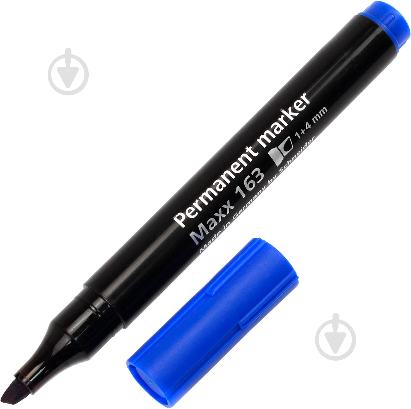 Маркер перманентный Schneider 1-4 мм S19971 синий - фото 2