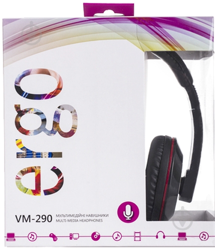 Гарнітура Ergo VM-290 black - фото 3