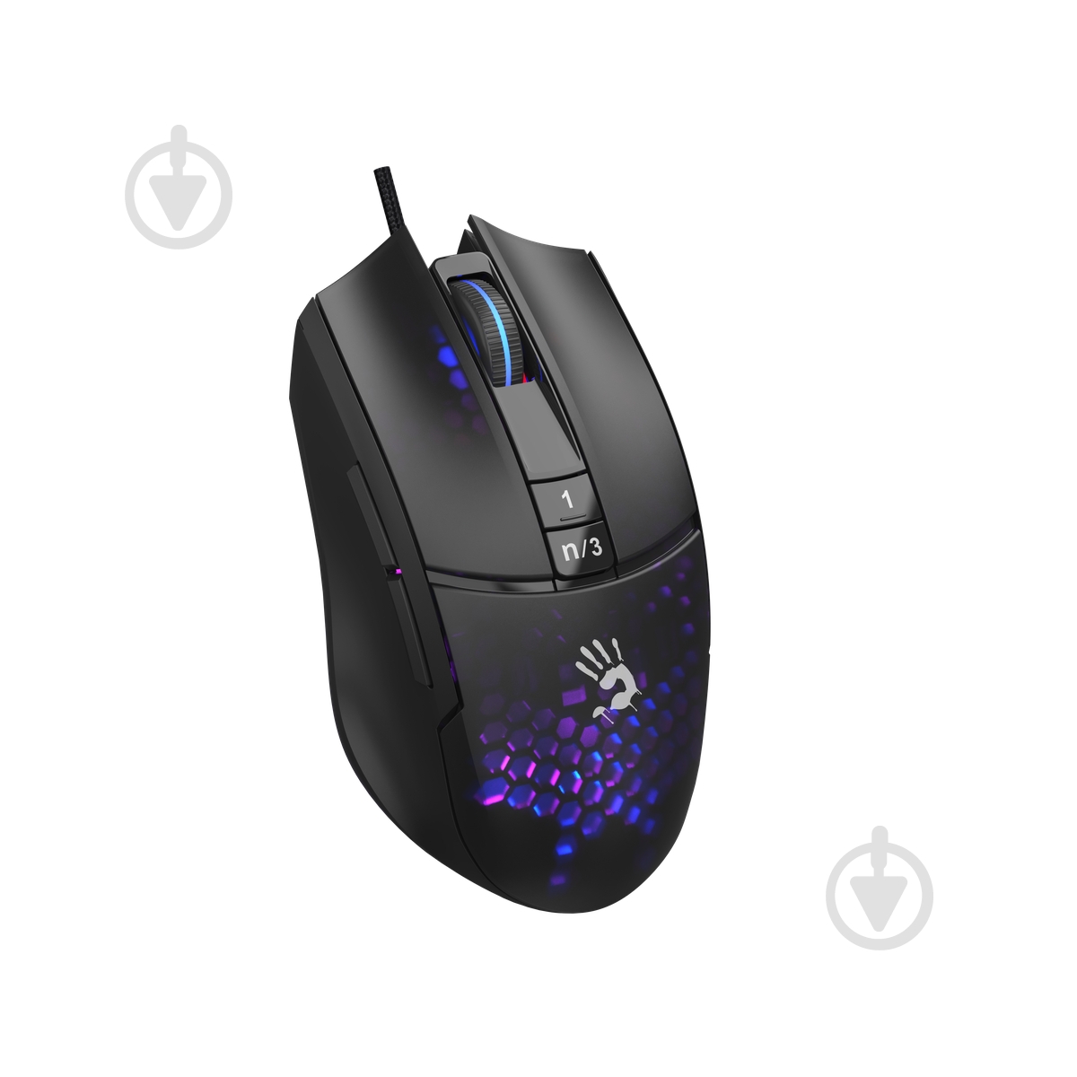 Мышь BLOODY black L65 Max Bloody (Honeycomb) - фото 6