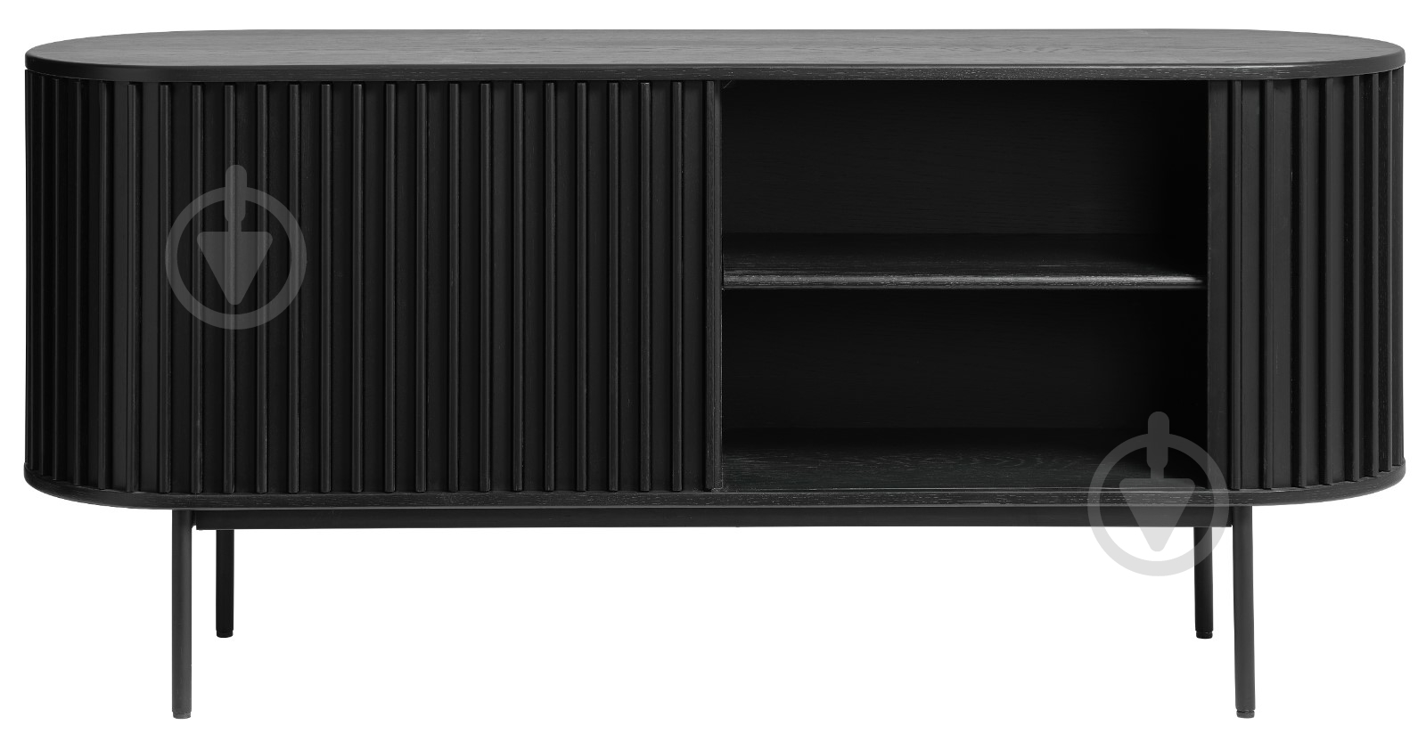 Буфет Unique Furniture SIENA 730х1600х450 мм дуб черный (46084640) - фото 4 Буфет Unique Furniture SIENA 730х1600х450 мм дуб черный (46084640) - фото 4