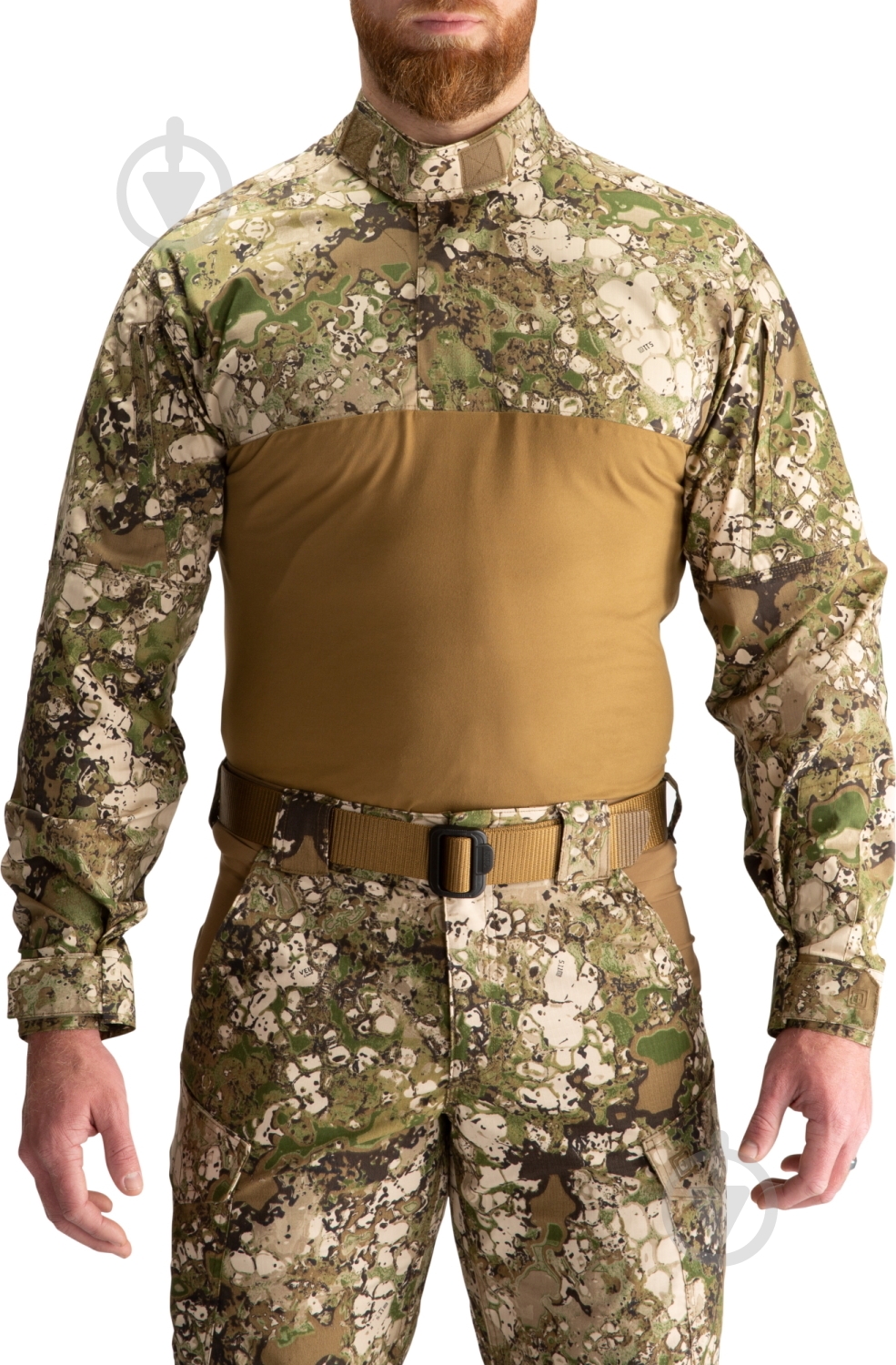 Рубашка 5.11 Tactical тактическая под бронежилет "GEO7™ STRYKE TDU® RAPID SHIRT" (Terrain) р.XXXL - фото 1