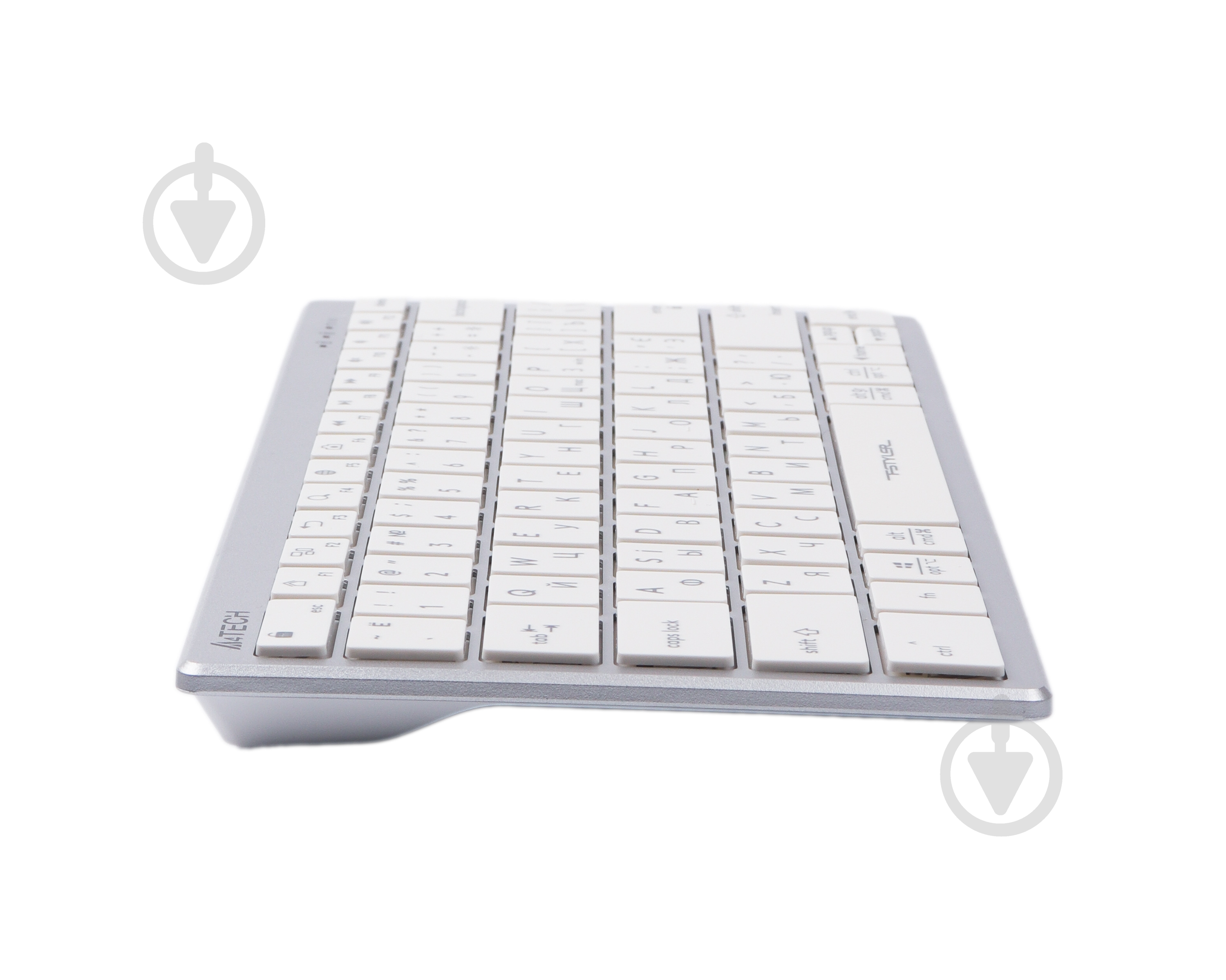 Клавиатура A4Tech (FX51 USB (White)) с ножничный механизмом Fstyler - фото 2 Клавиатура A4Tech (FX51 USB (White)) с ножничный механизмом Fstyler - фото 2