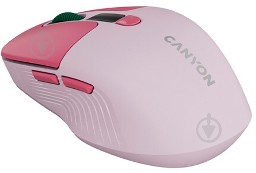 Мышь Canyon MW-26 LCD Silent Dual mode pink (CNS-CMSW26P) - фото 6
