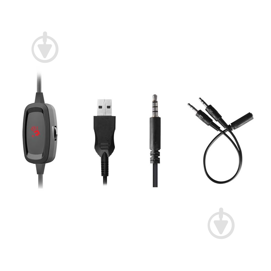 Гарнитура A4Tech black (G330p Bloody (Black)) - фото 4 Гарнитура A4Tech black (G330p Bloody (Black)) - фото 4