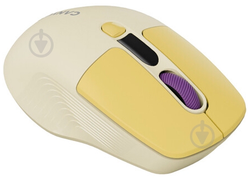 Миша Canyon MW-26 LCD Silent Dual mode yellow (CNS-CMSW26Y) - фото 4 Миша Canyon MW-26 LCD Silent Dual mode yellow (CNS-CMSW26Y) - фото 4