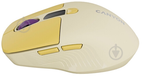 Миша Canyon MW-26 LCD Silent Dual mode yellow (CNS-CMSW26Y) - фото 8 Миша Canyon MW-26 LCD Silent Dual mode yellow (CNS-CMSW26Y) - фото 8