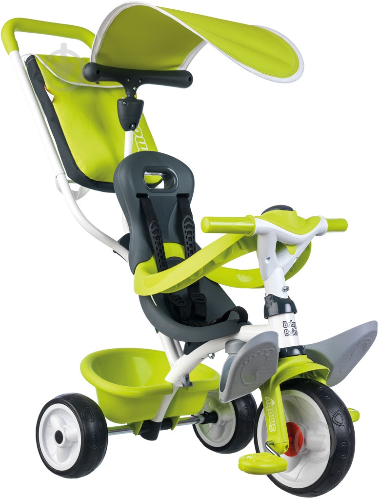 Велосипед детский Smoby Baby Balade зеленый 741100 - фото 1 Велосипед детский Smoby Baby Balade зеленый 741100 - фото 1