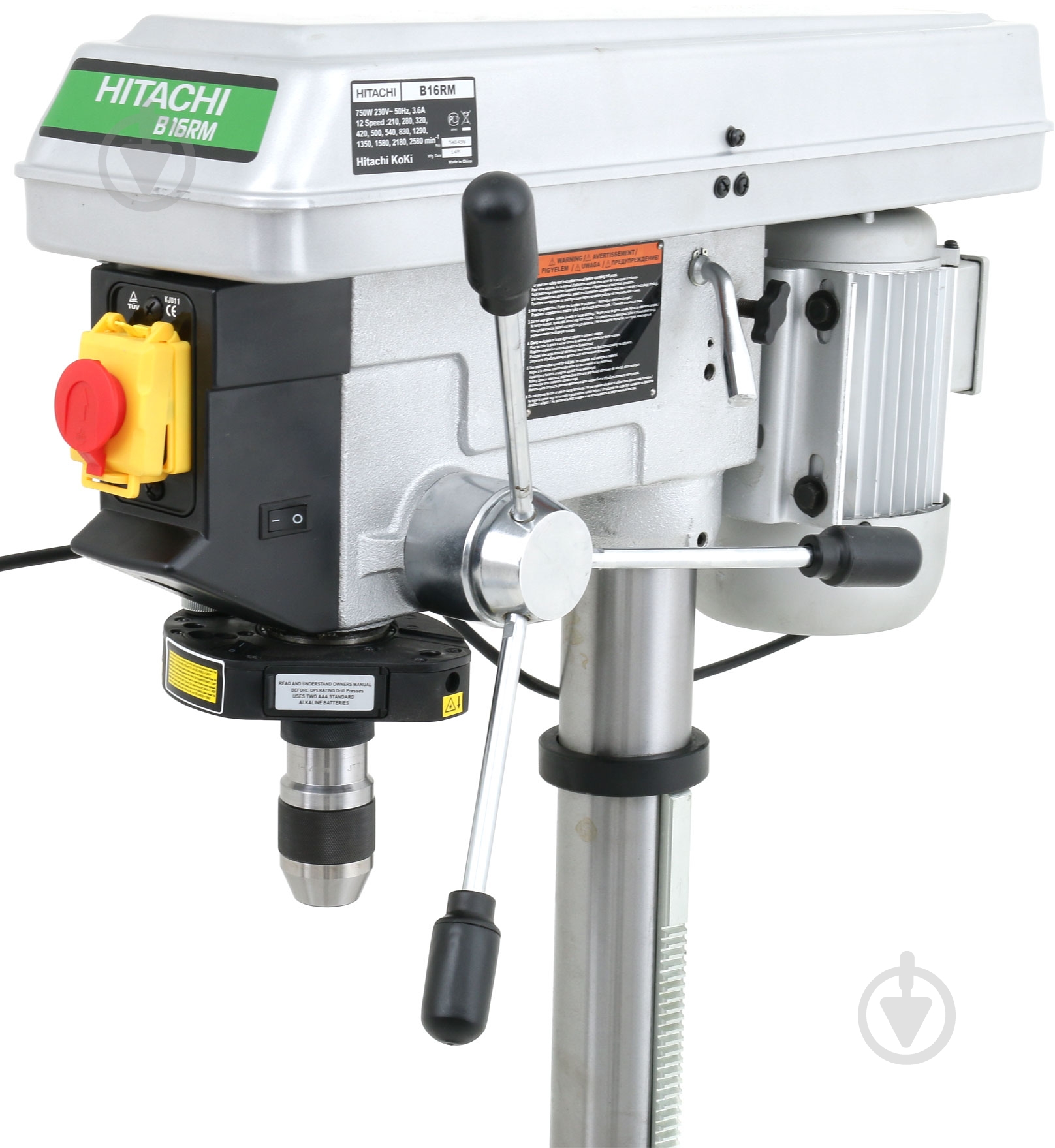 Станок сверлильный Hitachi B16RM - фото 4 Станок сверлильный Hitachi B16RM - фото 4