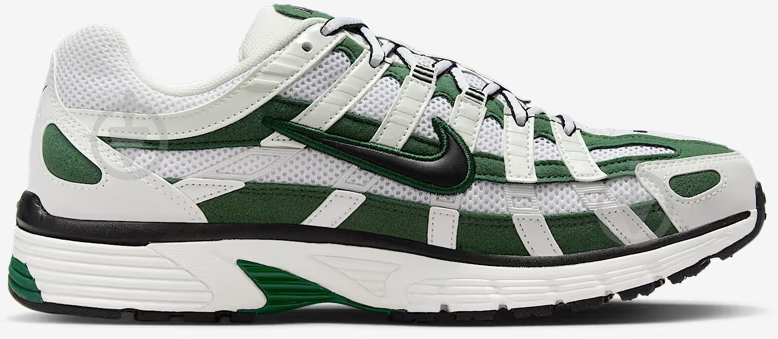 Кроссовки женские Nike P-6000 HF5388-100 р.37,5 белые с зеленым - фото 2 Кроссовки женские Nike P-6000 HF5388-100 р.37,5 белые с зеленым - фото 2