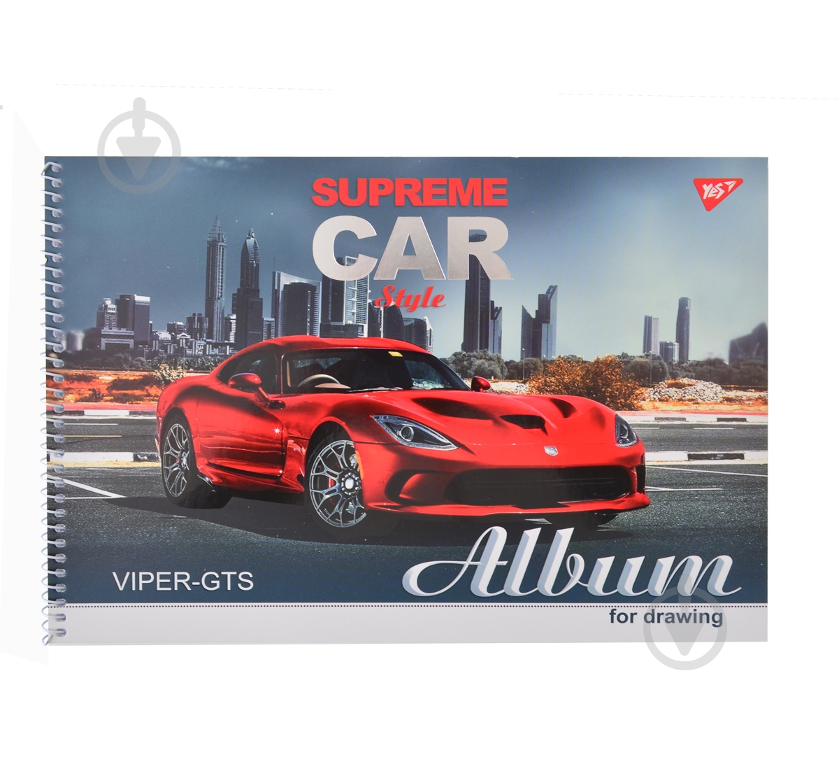 Набір альбомів для малювання Supreme cars А4 30 аркушів 3 шт. на спіралі 130390 YES - фото 1 Набір альбомів для малювання Supreme cars А4 30 аркушів 3 шт. на спіралі 130390 YES - фото 1