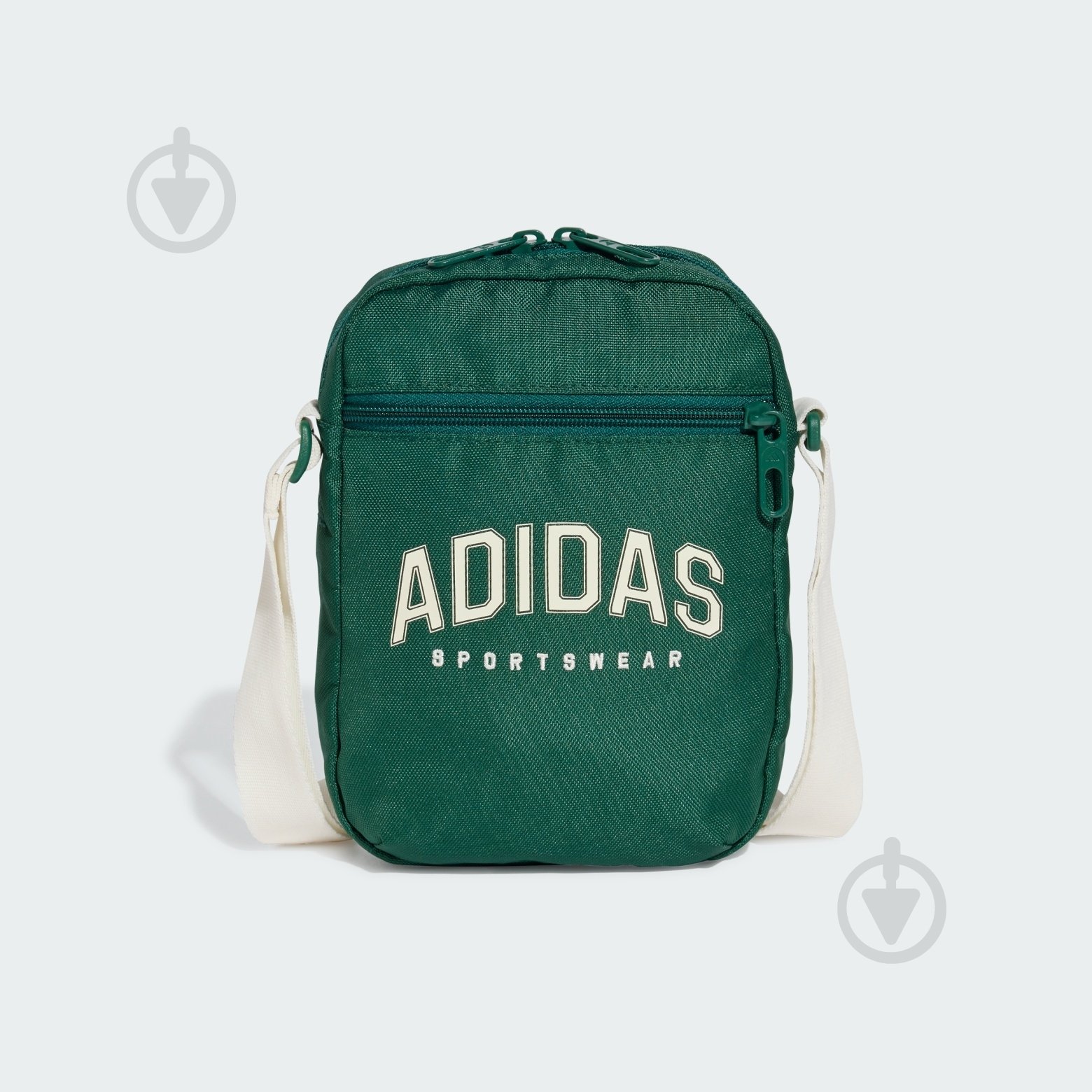 Сумка Adidas Classic Print JD1901 2 л зелений - фото 1