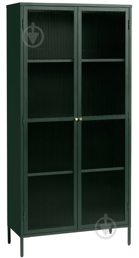 Вітрина Unique Furniture BRONCO 2д 1900х900х400 мм зелений / золотий / 44610200 - фото 4 Вітрина Unique Furniture BRONCO 2д 1900х900х400 мм зелений / золотий / 44610200 - фото 4