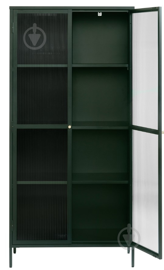 Вітрина Unique Furniture BRONCO 2д 1900х900х400 мм зелений / золотий / 44610200 - фото 2 Вітрина Unique Furniture BRONCO 2д 1900х900х400 мм зелений / золотий / 44610200 - фото 2