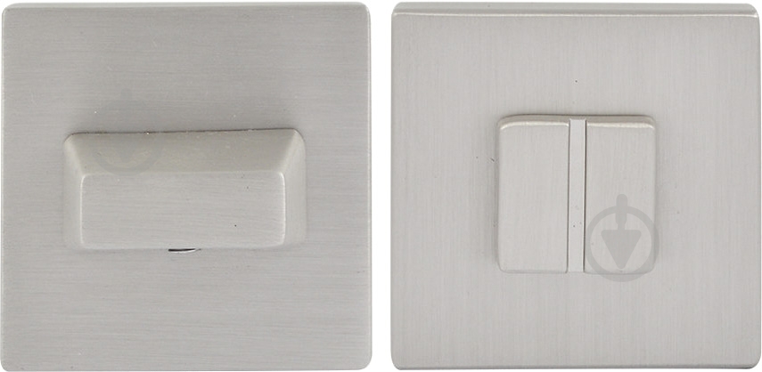 Накладка RDA Forme Q WC-64 сатиновый никель - фото 1 Накладка RDA Forme Q WC-64 сатиновый никель - фото 1