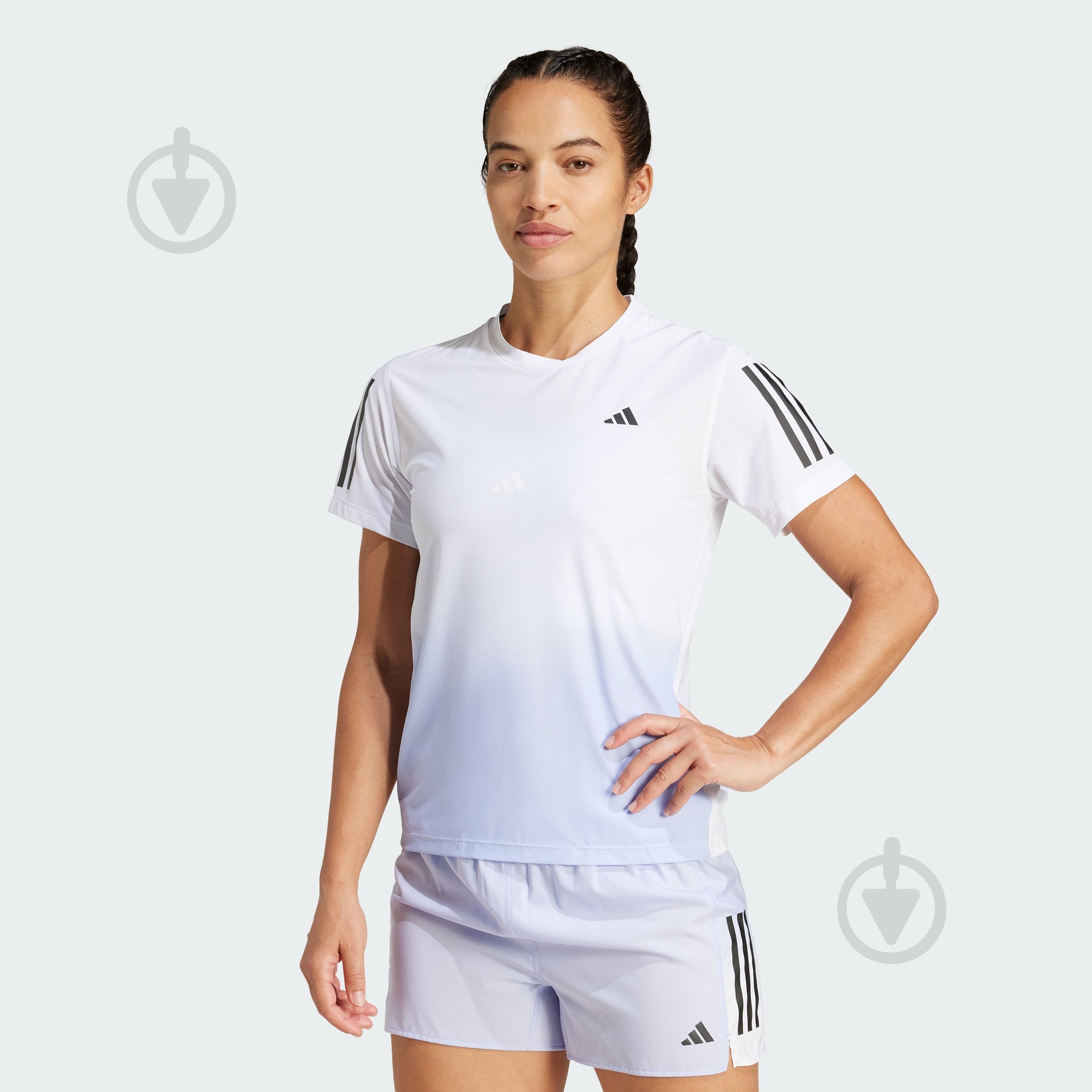 Футболка Adidas OTR B CB TEE W JC9889 р.S белый - фото 1