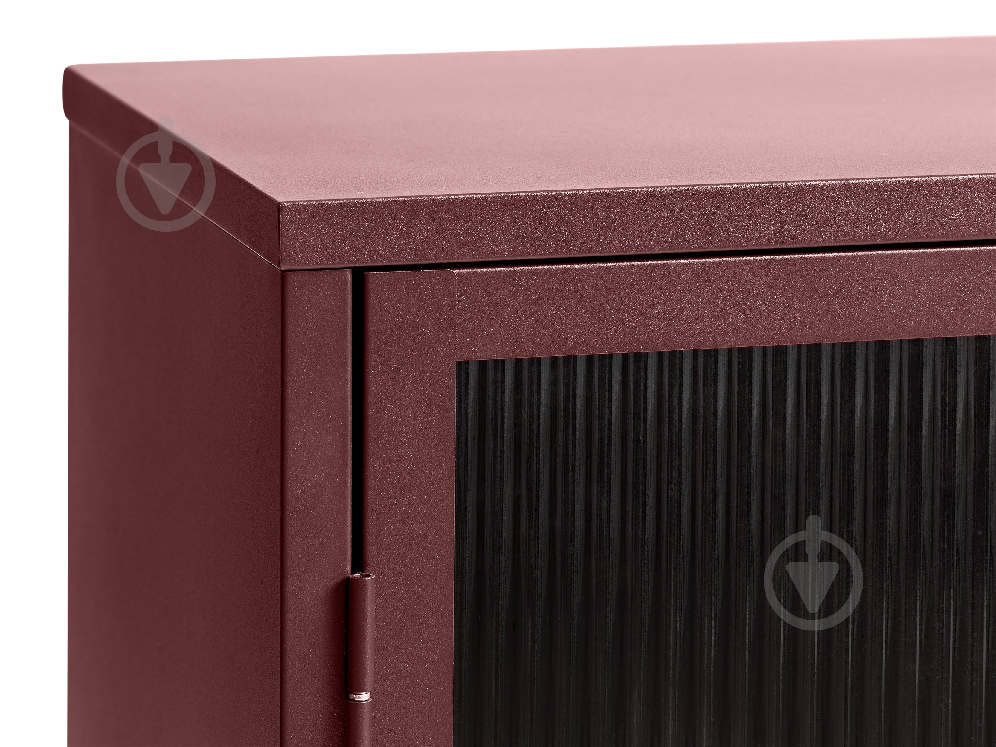 Вітрина Unique Furniture BRONCO 2д 850х1320х400 мм винно-червоний / 44580300 - фото 6