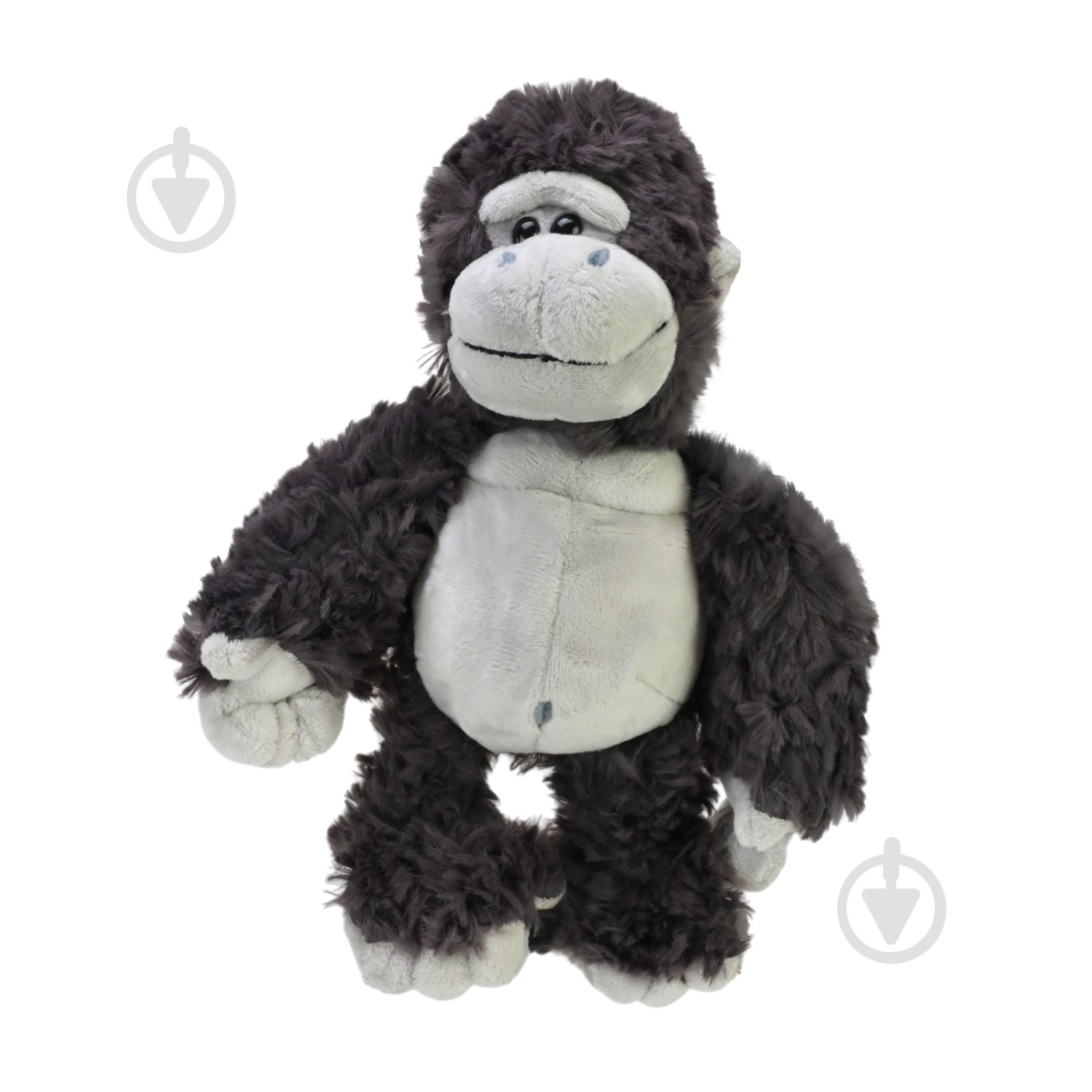 Мягкая игрушка Shantou Горилла темно-серый E8209 - фото 2 Мягкая игрушка Shantou Горилла темно-серый E8209 - фото 2