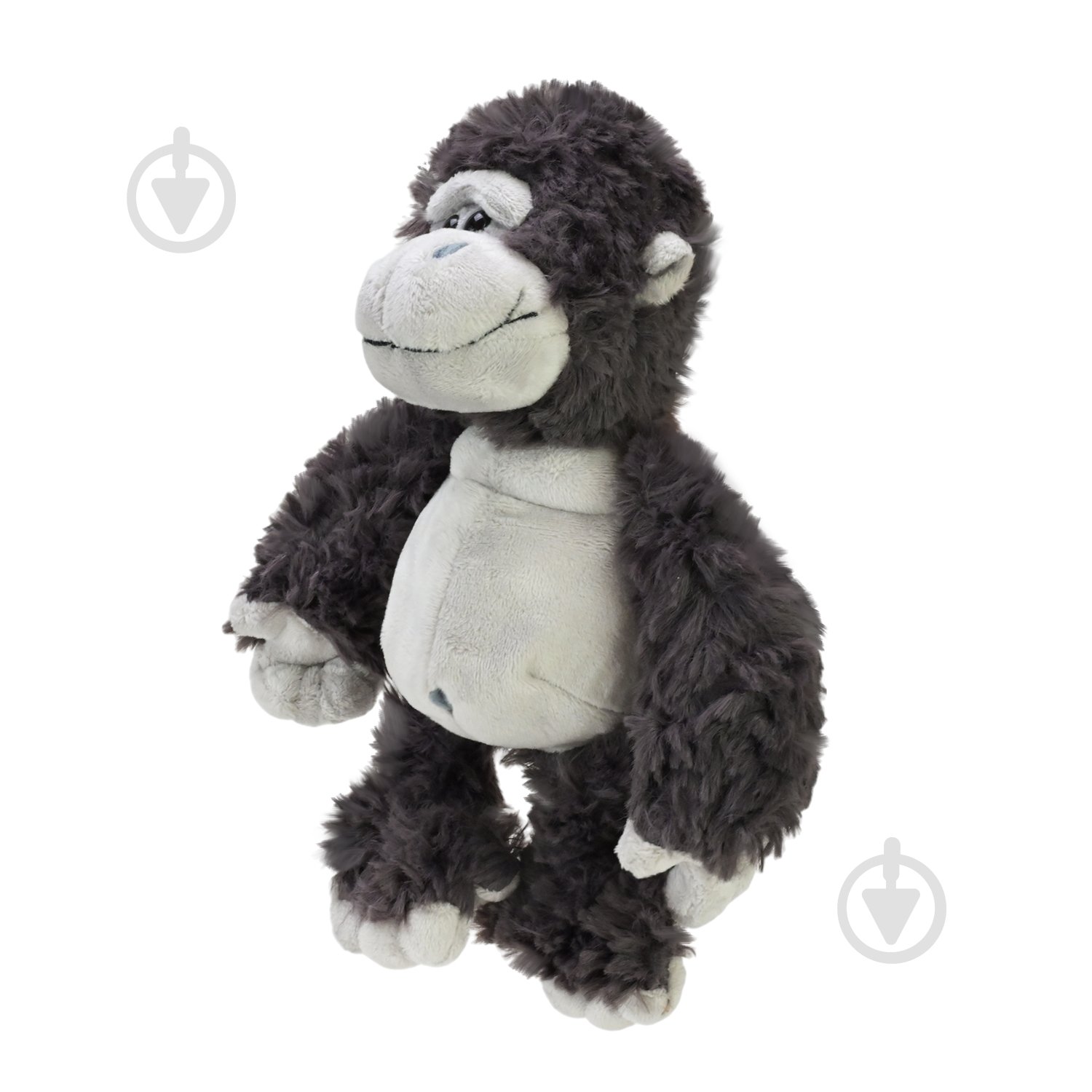 Мягкая игрушка Shantou Горилла темно-серый E8209 - фото 3 Мягкая игрушка Shantou Горилла темно-серый E8209 - фото 3