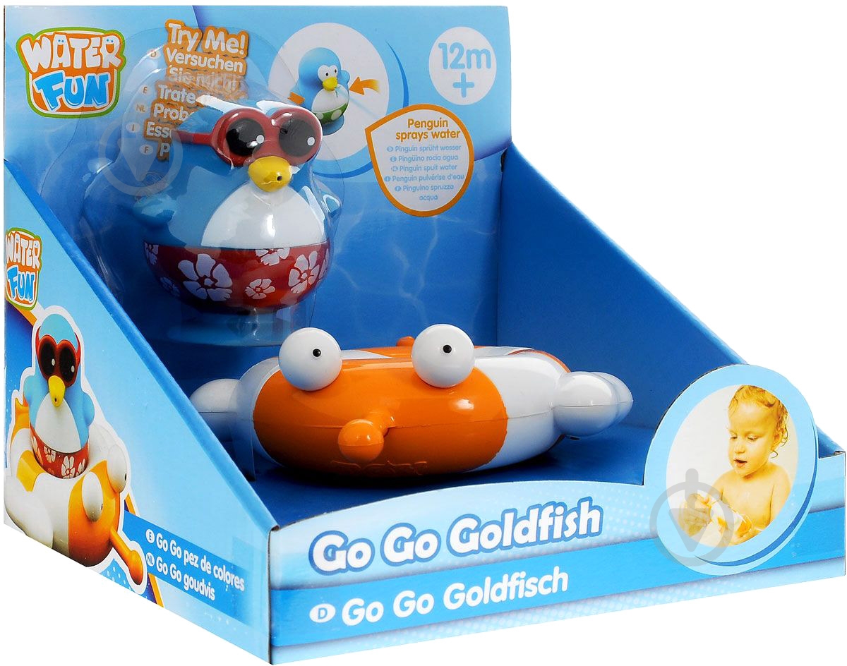 Игрушка для ванны Water Fun Веселая рыбка 23147 - фото 2