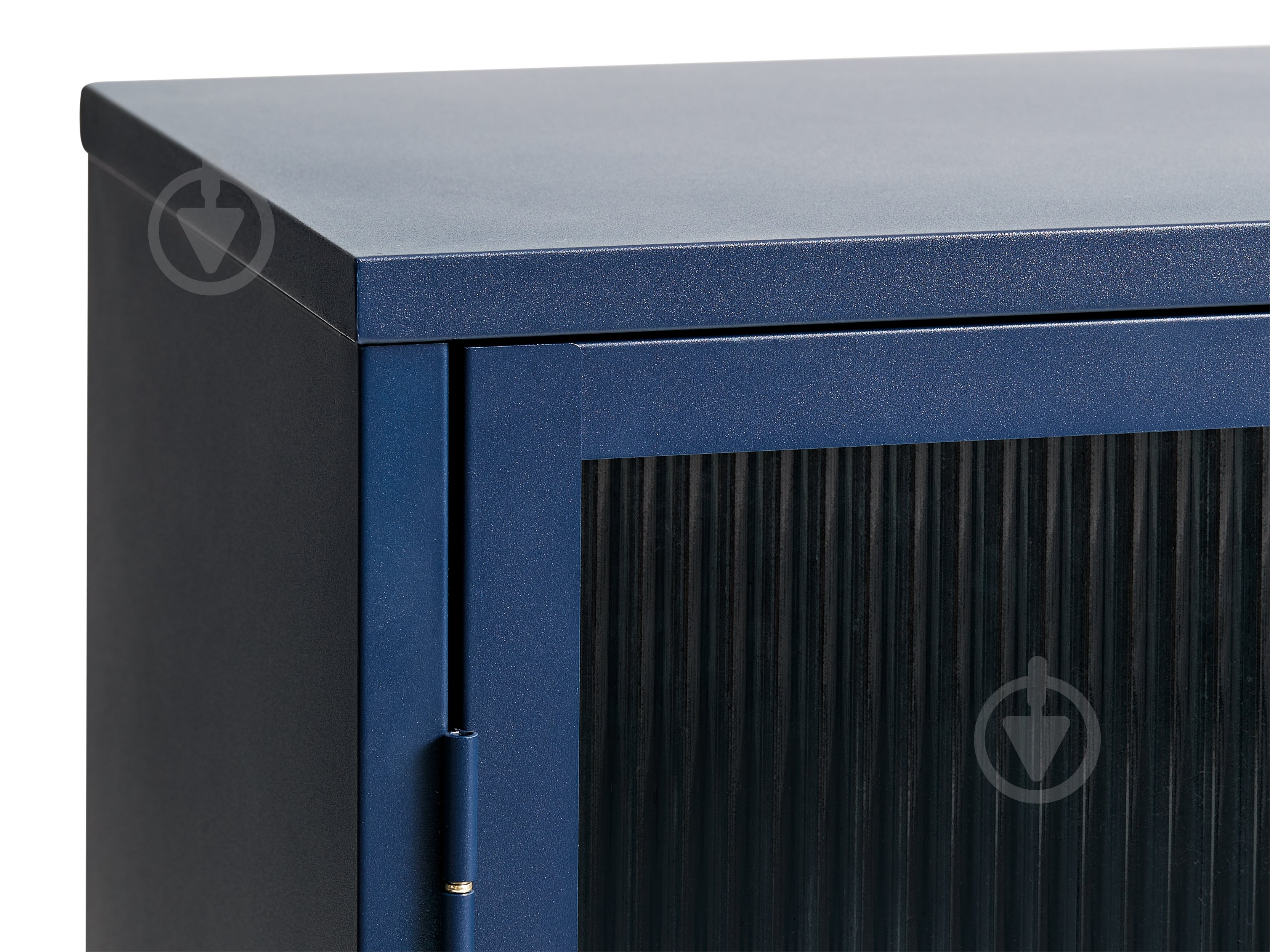 Витрина Unique Furniture BRONCO 2д 850х1320х400 мм синий / золотой (44580400) - фото 2