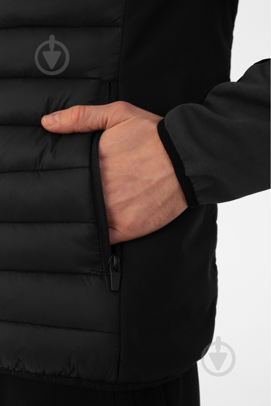 Жилет Avecs AV-50195B/1 р.4XL черный - фото 5