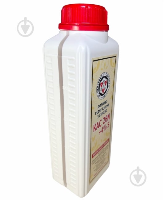 Удобрение универсальное КАС (N26+S4) +Zn Карбамидно-аммиачная селитряная смесь с содержанием серы и цинка - фото 2 Удобрение универсальное КАС (N26+S4) +Zn Карбамидно-аммиачная селитряная смесь с содержанием серы и цинка - фото 2