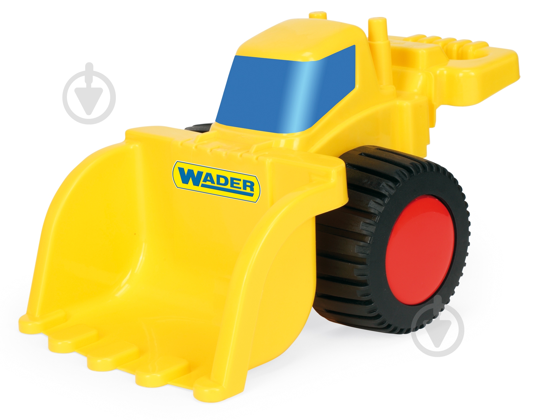 Игрушка Wader Бульдозер с ручкой 70400 - фото 1