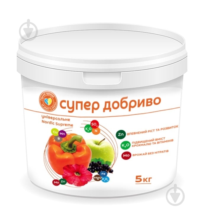 Удобрение универсальное Nordic Supreme 5 кг - фото 1