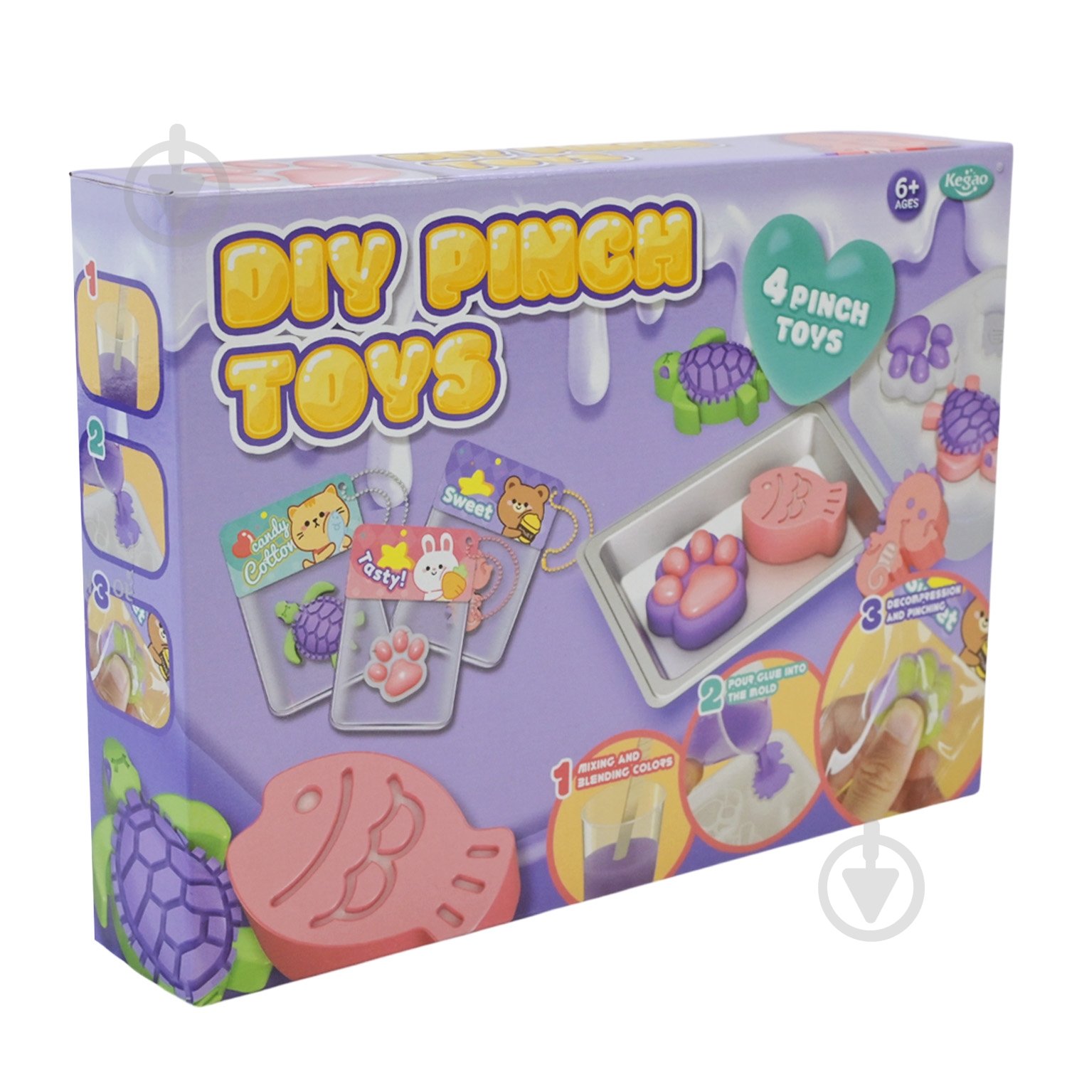 Іграшковий набір для творчості Shantou 708B-68/69 - фото 2 Іграшковий набір для творчості Shantou 708B-68/69 - фото 2