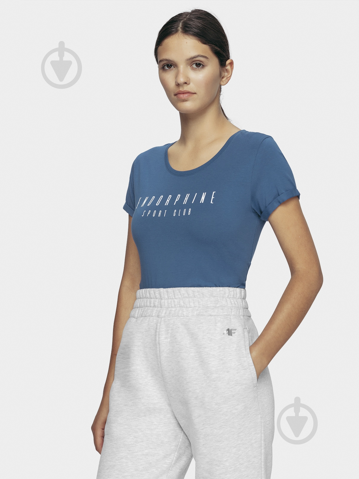 Футболка 4F D4Z20-TSD201-32S р.S синий - фото 1