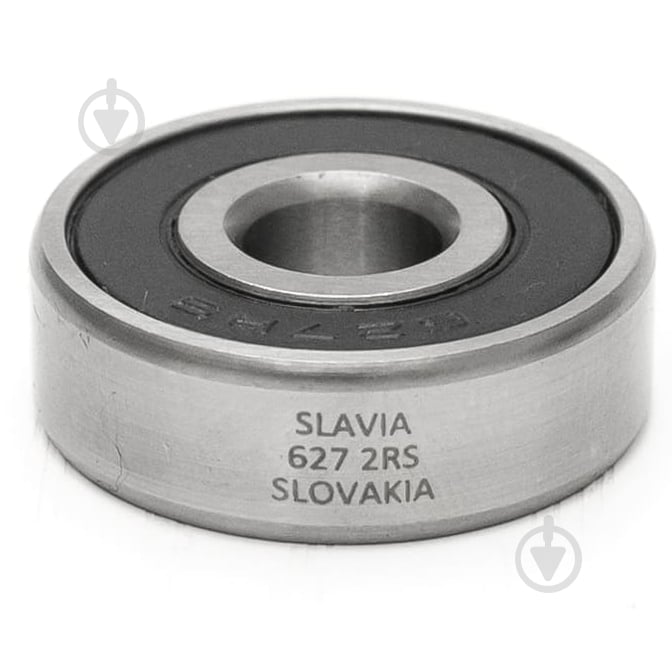 Подшипник SLAVIA радиальный шариковый 627 2RS (ГОСТ 180027) - фото 1 Подшипник SLAVIA радиальный шариковый 627 2RS (ГОСТ 180027) - фото 1