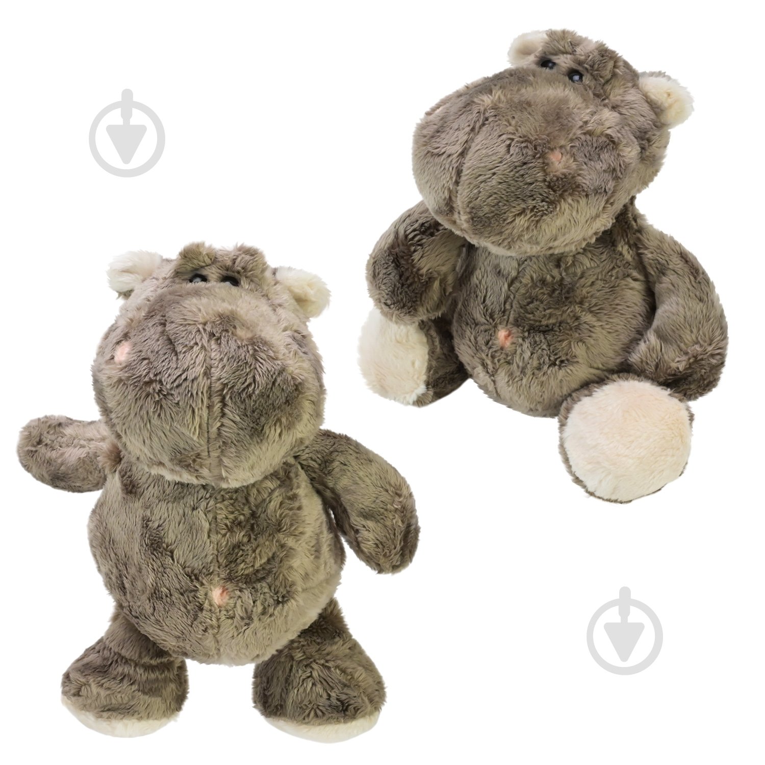 Мягкая игрушка Shantou Бегемот 22 см E8206 - фото 1